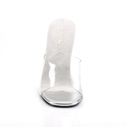 GALA-01 Fabulicious Clear 4.5 Inch Posing Shoes