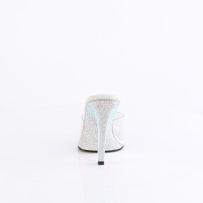 gleam 601 pleaser sexy footwear clr blk