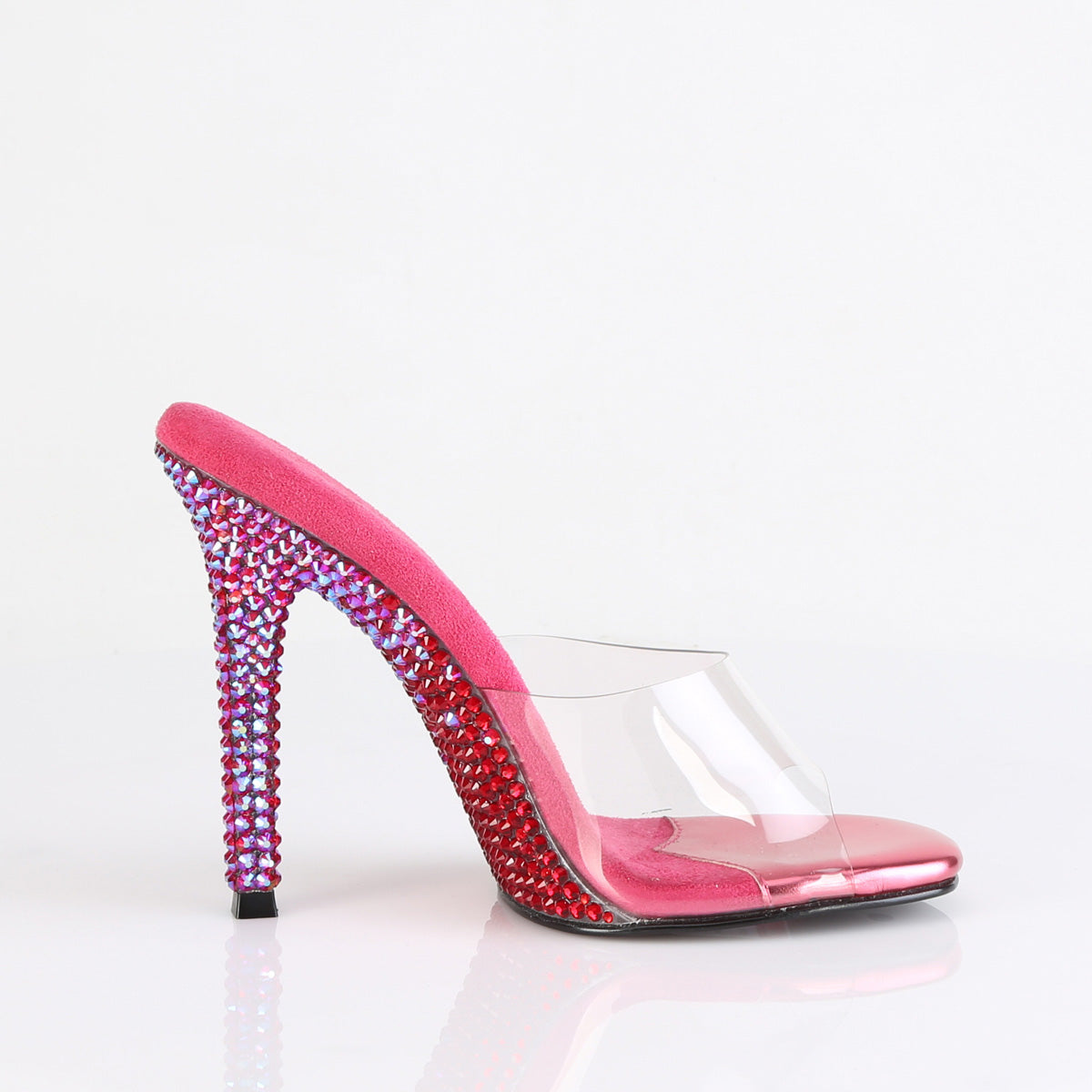 GALA-01DMM Fabulicious Fuchsia 4.5 Inch Bling Shoes