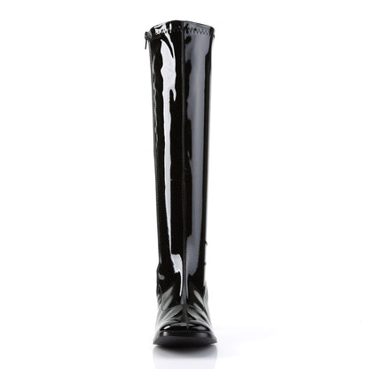 Funtasma GOGO-300 Black Boots - 3 Inch Heels