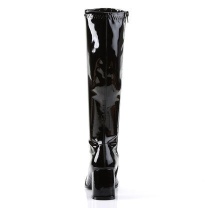 Funtasma GOGO-300 Black Boots - 3 Inch Heels