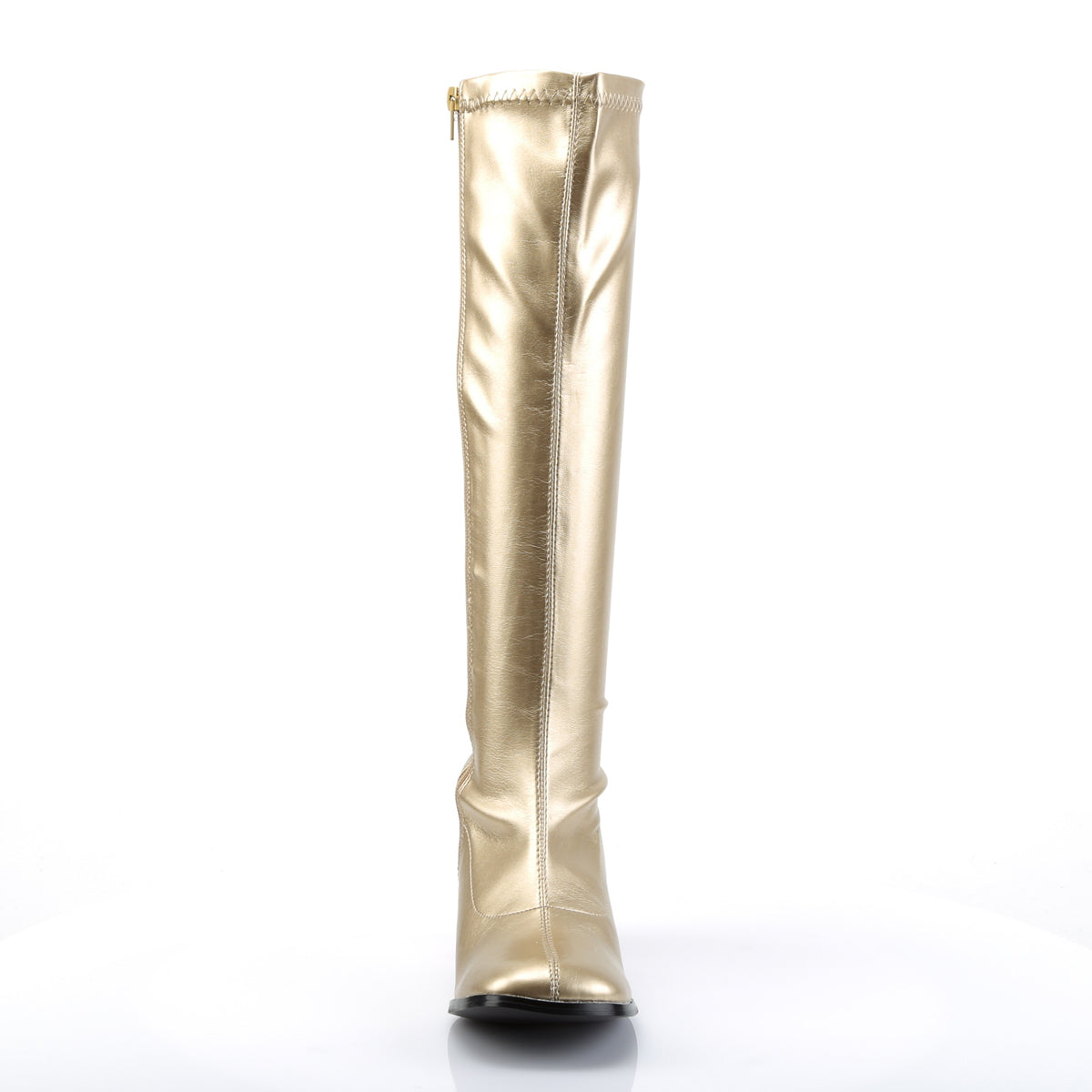 GOGO-300 Funtasma Gold 3 Inch Disco Dance Boots