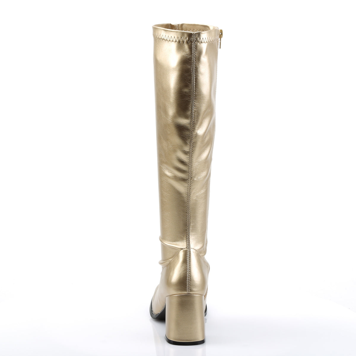 GOGO-300 Funtasma Gold 3 Inch Disco Dance Boots