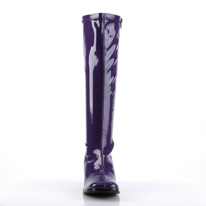 funtasma womens kinky boots gogo 300 faux leatherrple str shiny