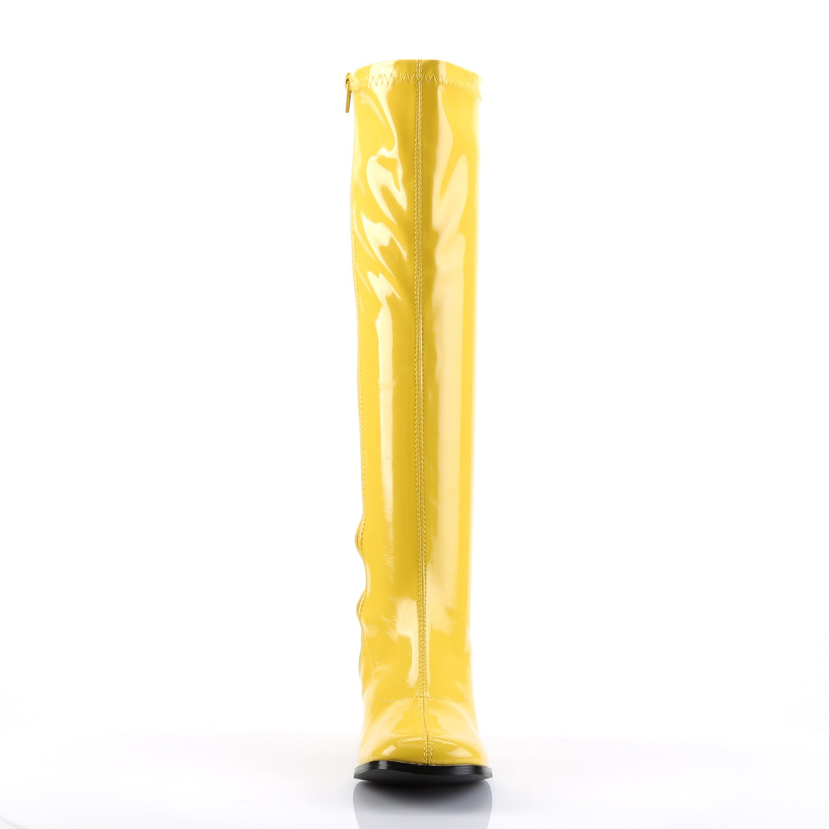 Funtasma GOGO-300 Yellow Boots - 3 Inch Heels