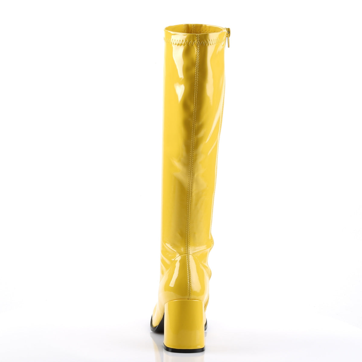 Funtasma GOGO-300 Yellow Boots - 3 Inch Heels