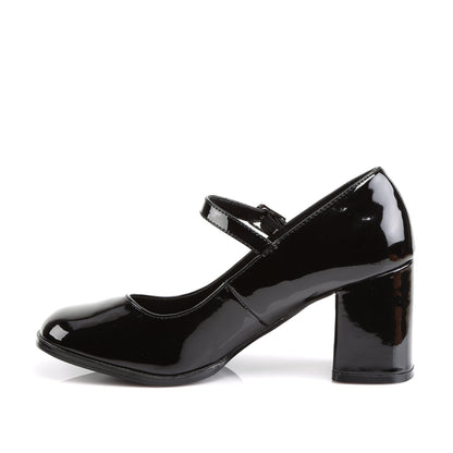 GOGO-50 Pleasers Funtasma 3 Inch Heel Black Patent Women's Sexy Shoes