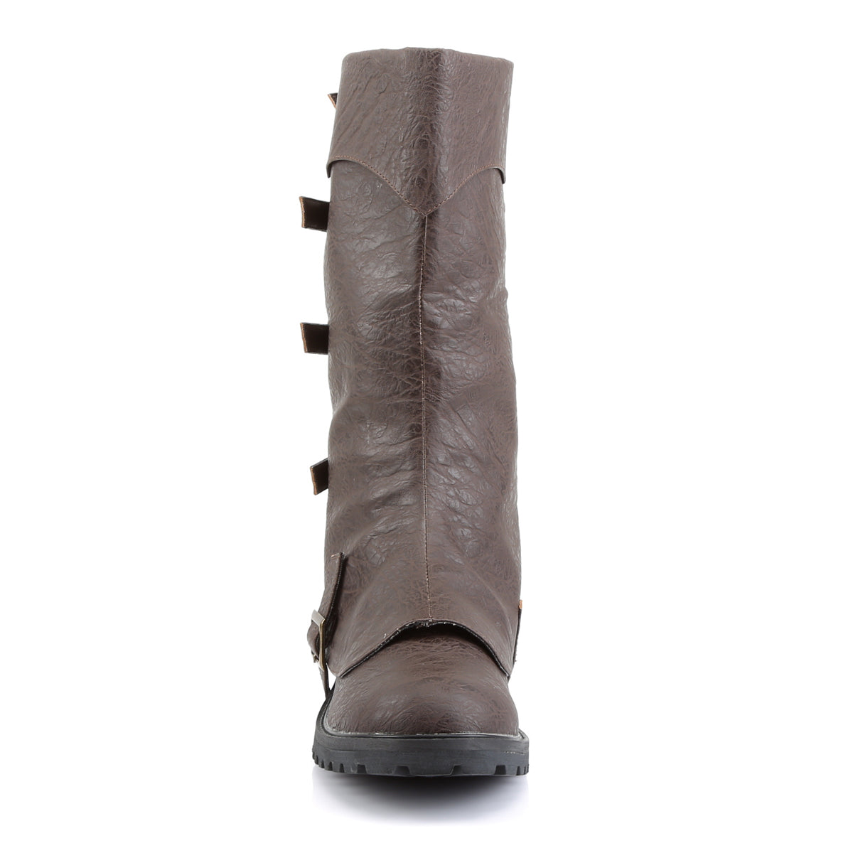 GOTHAM-105 Funtasma Brown 1.5 Inch Fancy Dress Boots