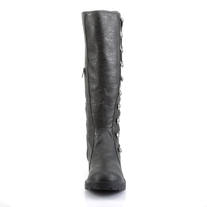 GOTHAM-109 Funtasma Black 1.5 Inch Costume Boots