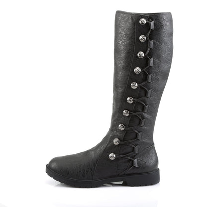 GOTHAM-109 Funtasma Black 1.5 Inch Costume Boots