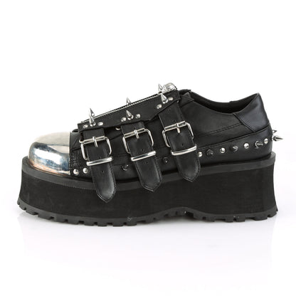 GRAVEDIGGER-03 Demonia Cult Black Alternative Footwear Unisex