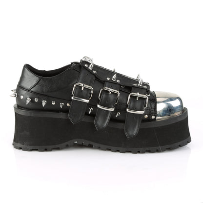 GRAVEDIGGER-03 Demonia Cult Black Alternative Footwear Unisex