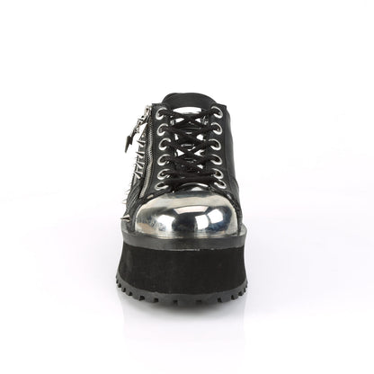 GRAVEDIGGER-04 Demonia Cult Black Alternative Footwear Unisex