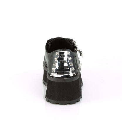 GRAVEDIGGER-04 Demonia Cult Black Alternative Footwear Unisex