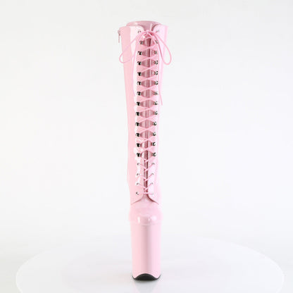 INFINITY-2020 Pleaser Baby Pink 9 Inch Very Tall Knee Boots