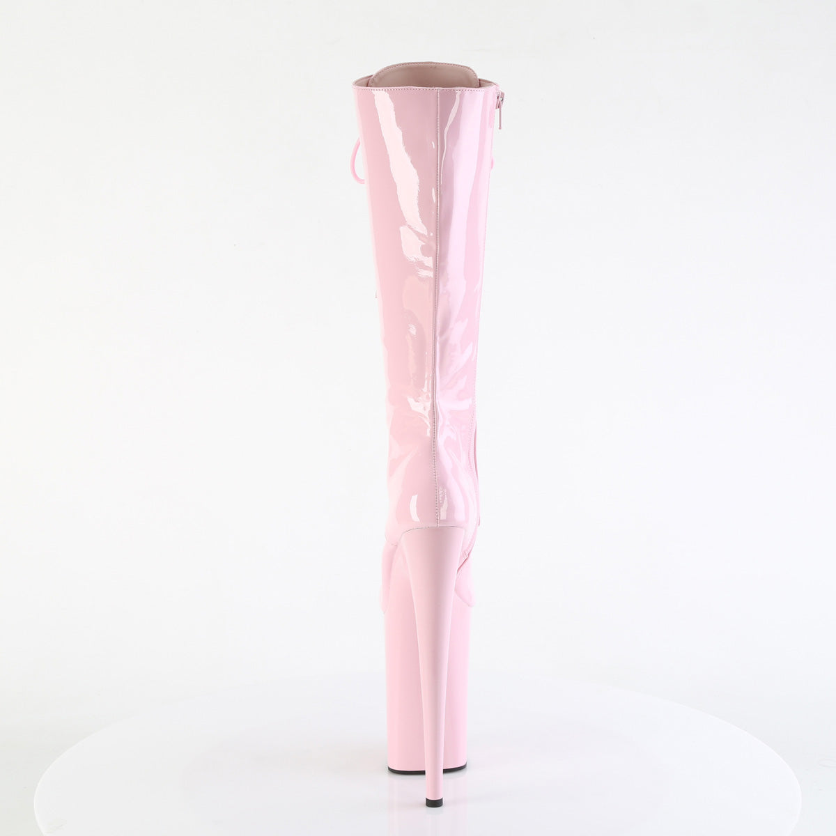 INFINITY-2020 Pleaser Baby Pink 9 Inch Very Tall Knee Boots
