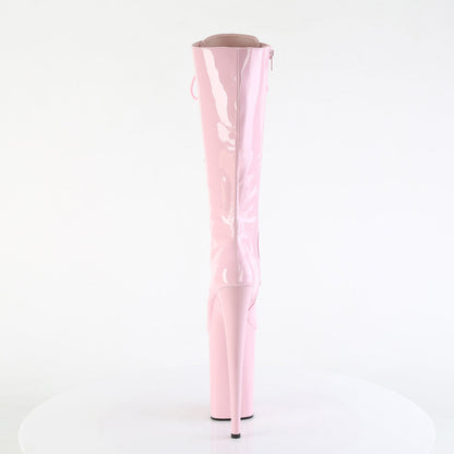 INFINITY-2020 Pleaser Baby Pink 9 Inch Very Tall Knee Boots