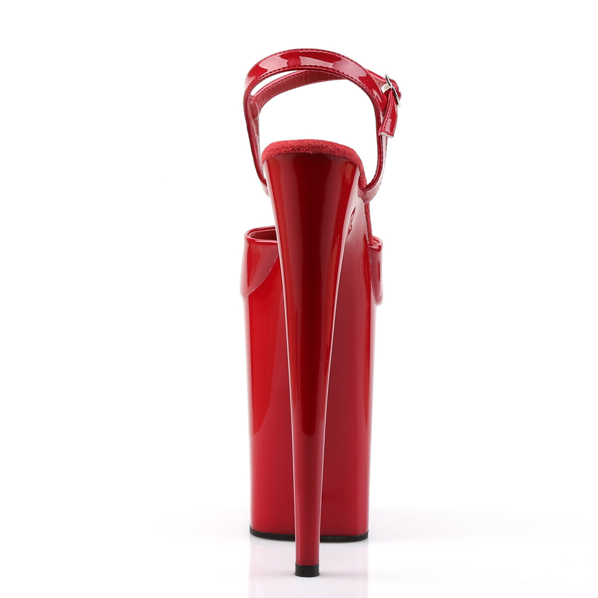 Pleaser INFINITY-909 Red Platform Sandals - 9 Inch Heels