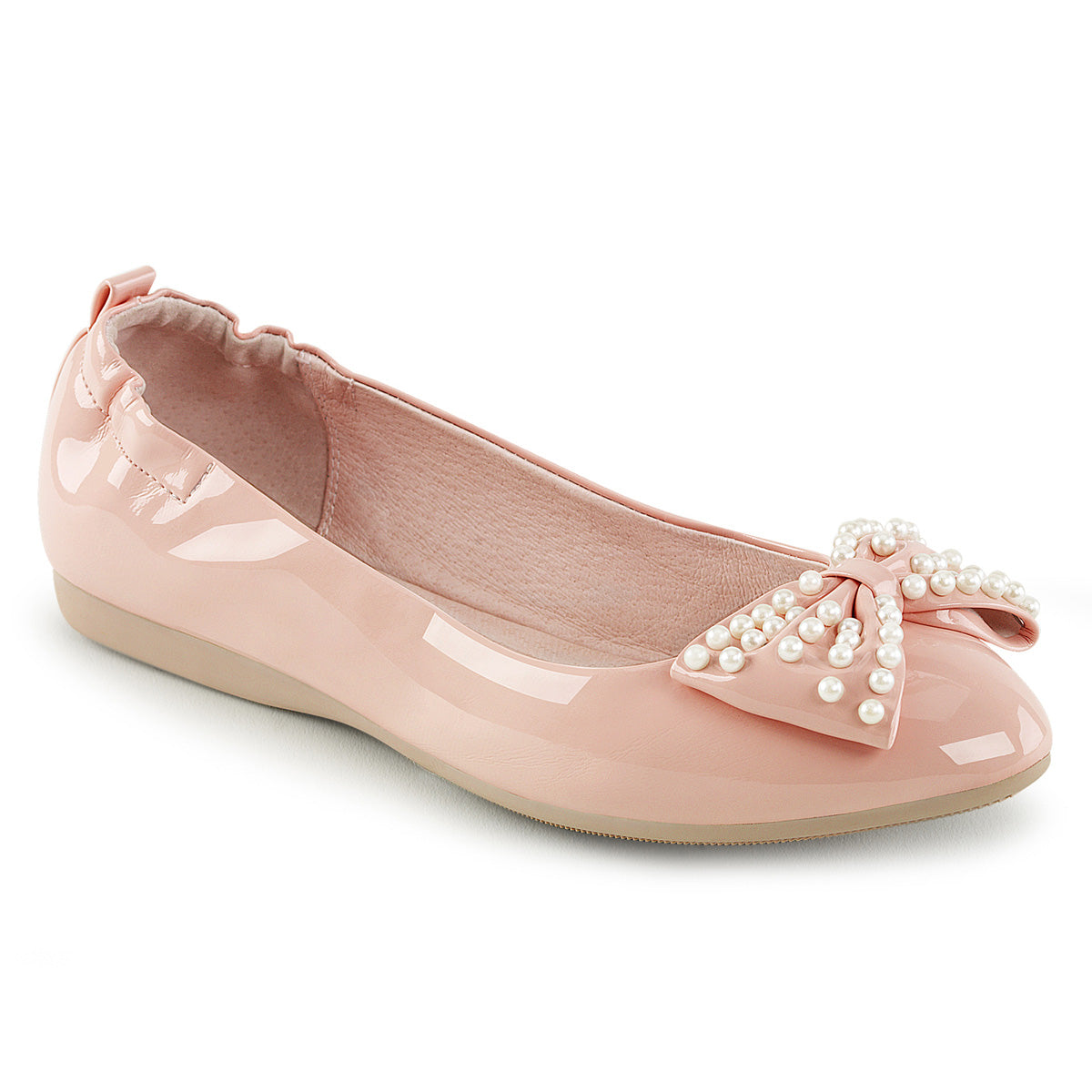Pin Up Couture IVY-09 Black Ballet Flats