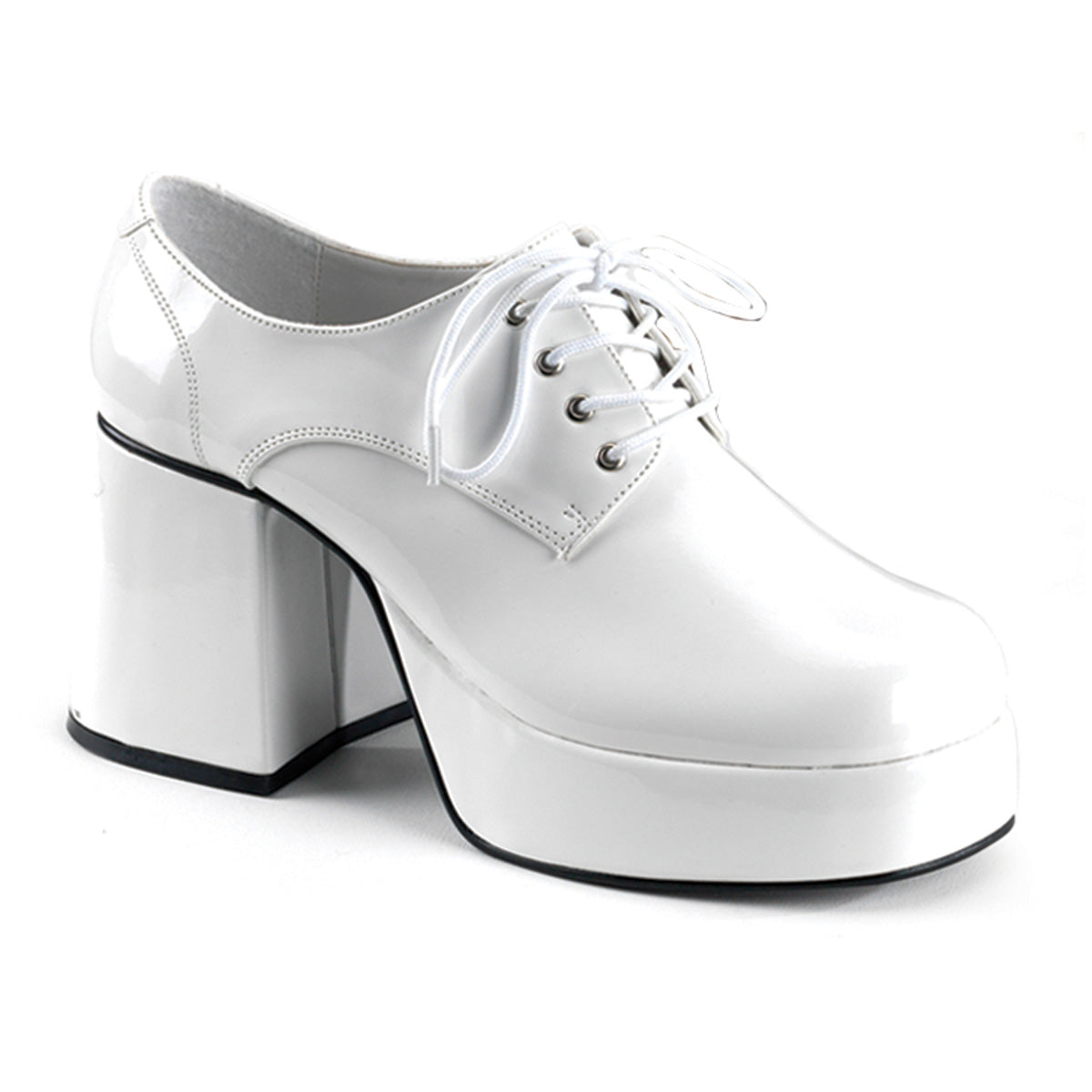 JAZZ-02 Funtasma White Pat Men's Shoes