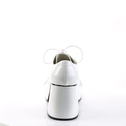 JAZZ-02 Funtasma White Pat Men's Shoes