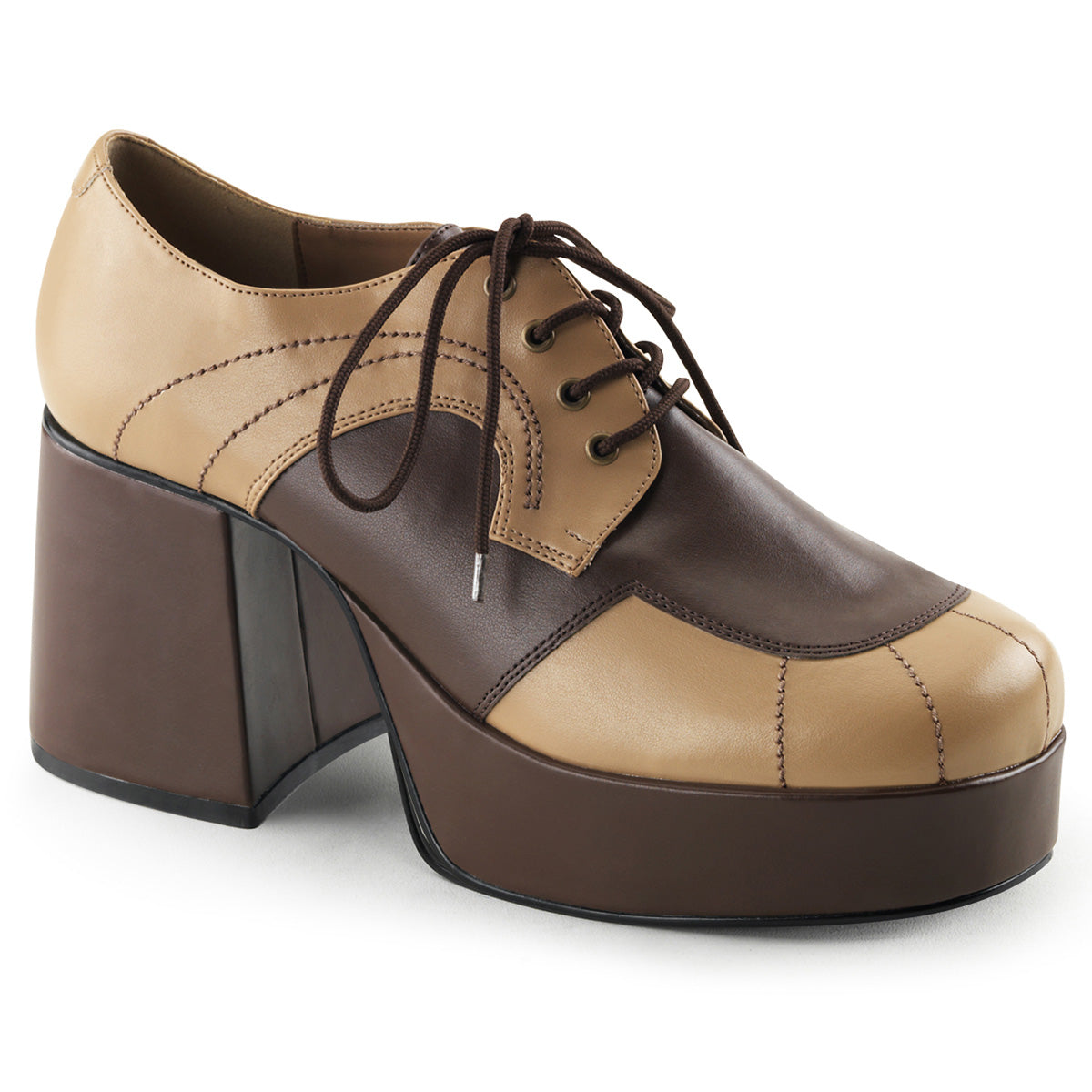 JAZZ-06 Funtasma Tan 3.5 Inch Costume Shoes