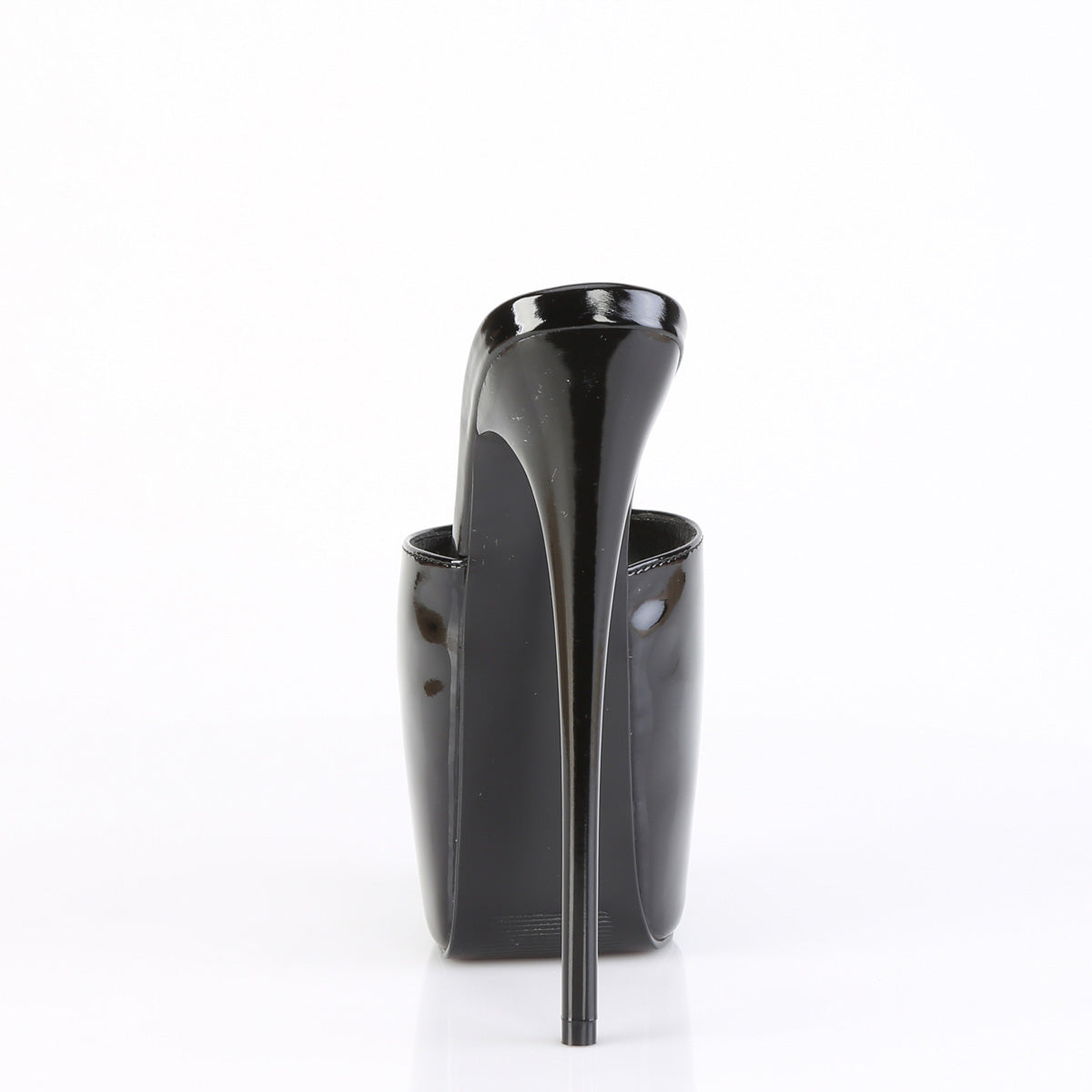 JUBILANT-01 Pleaser Black 7 Inch Pole Dancer Platform Shoes