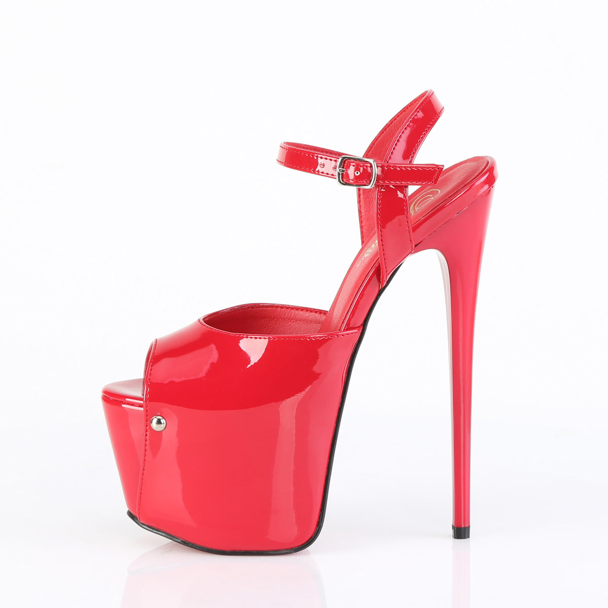 JUBILANT-09 Pleaser Red 7 Inch Exotic Dancing Platform Shoes