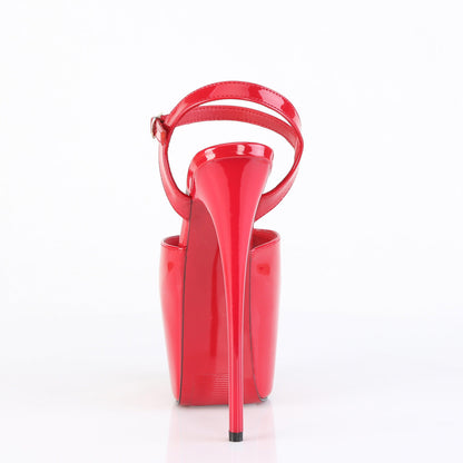 JUBILANT-09 Pleaser Red 7 Inch Exotic Dancing Platform Shoes