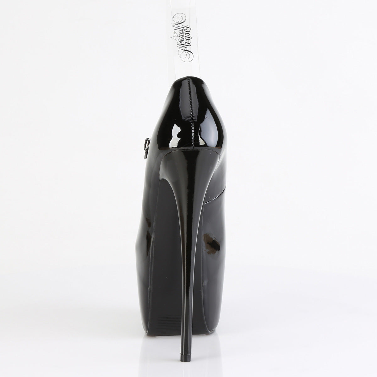 Pleaser JUBILANT-28 Black Platform Mary Jane Shoes - 7 Inch Heels