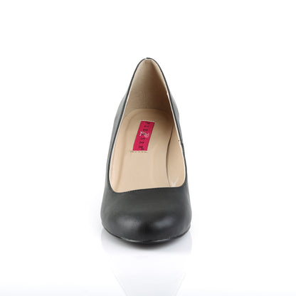 Pleaser Pink Label KIMBERLY-08 Black Court Shoes - 3 Inch Heels