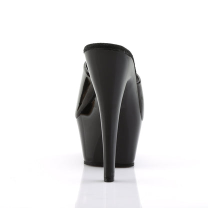 KISS-201 Pleaser Black 6 Inch Exotic Dancer Platform Shoes