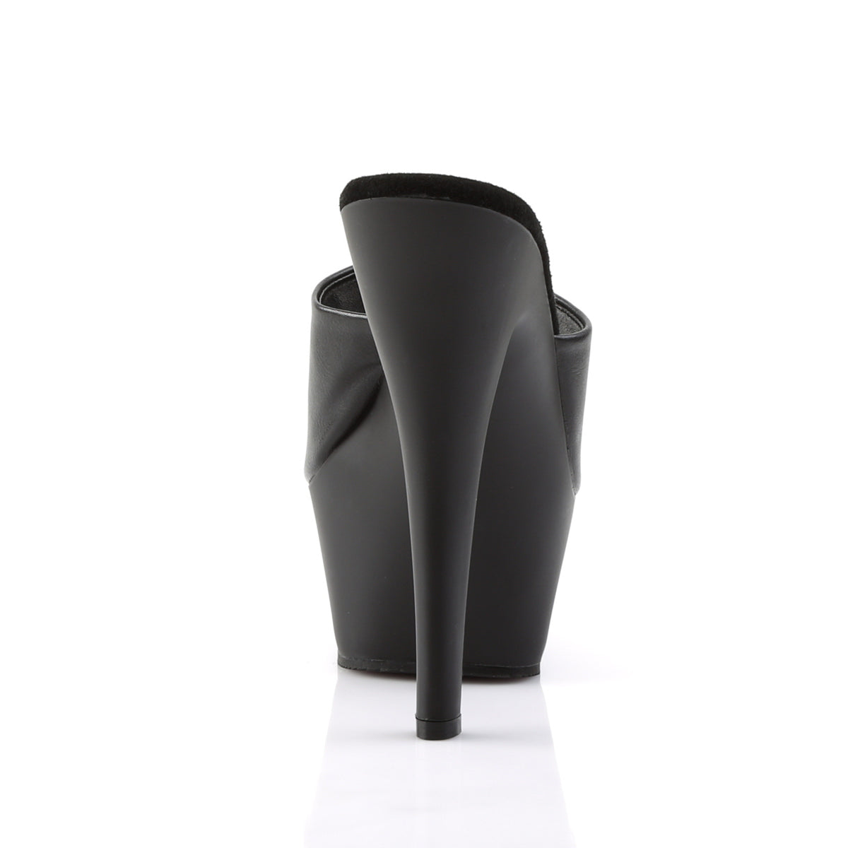KISS-201 Pleaser Black 6 Inch Pole Dancing Platform Shoes