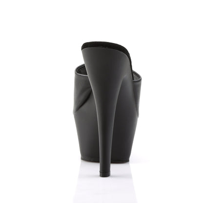 KISS-201 Pleaser Black 6 Inch Pole Dancing Platform Shoes