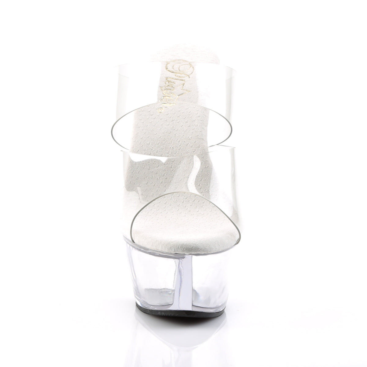 KISS-202 Pleaser Clear 6 Inch Platform Kinky Platform Shoes