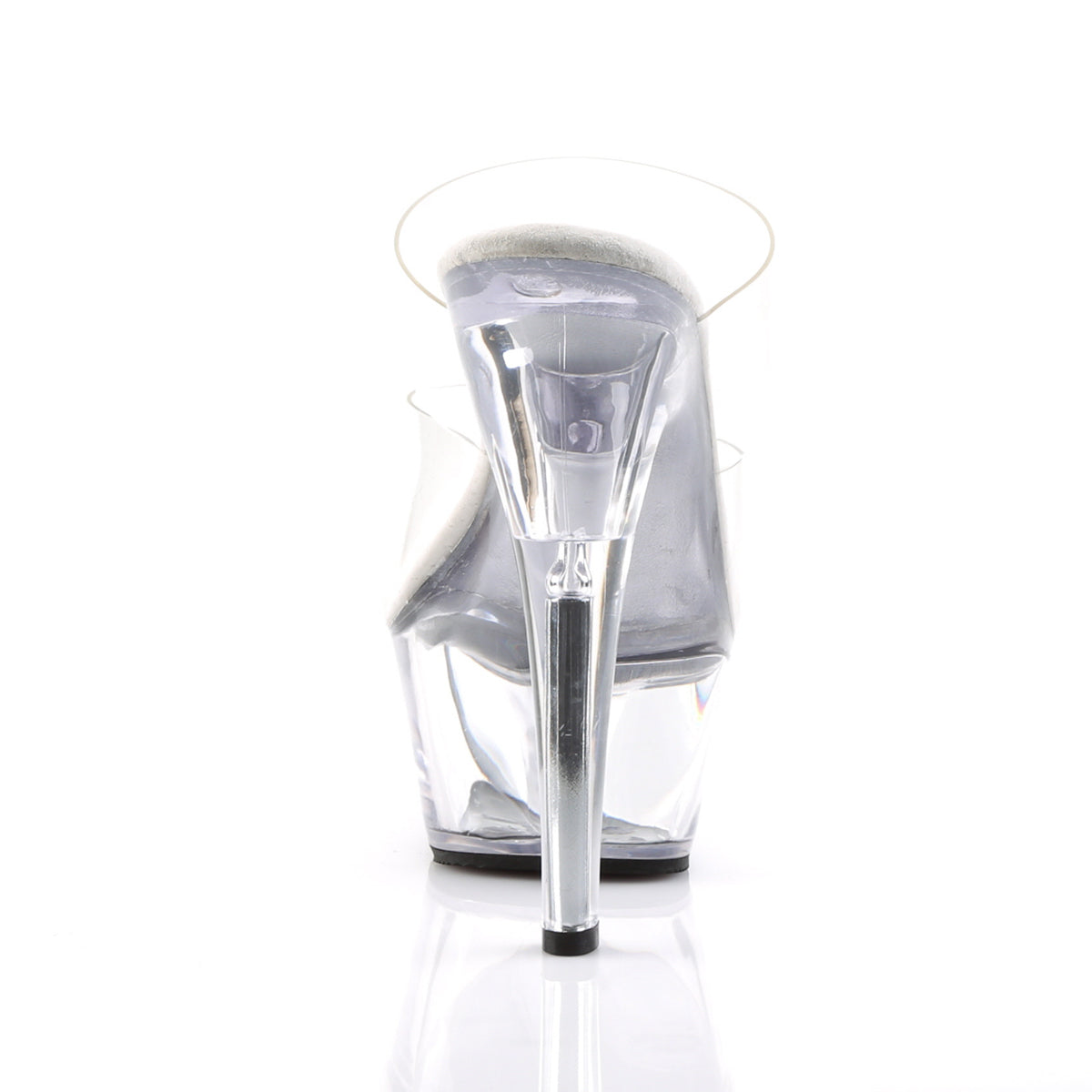 KISS-202 Pleaser Clear 6 Inch Platform Kinky Platform Shoes