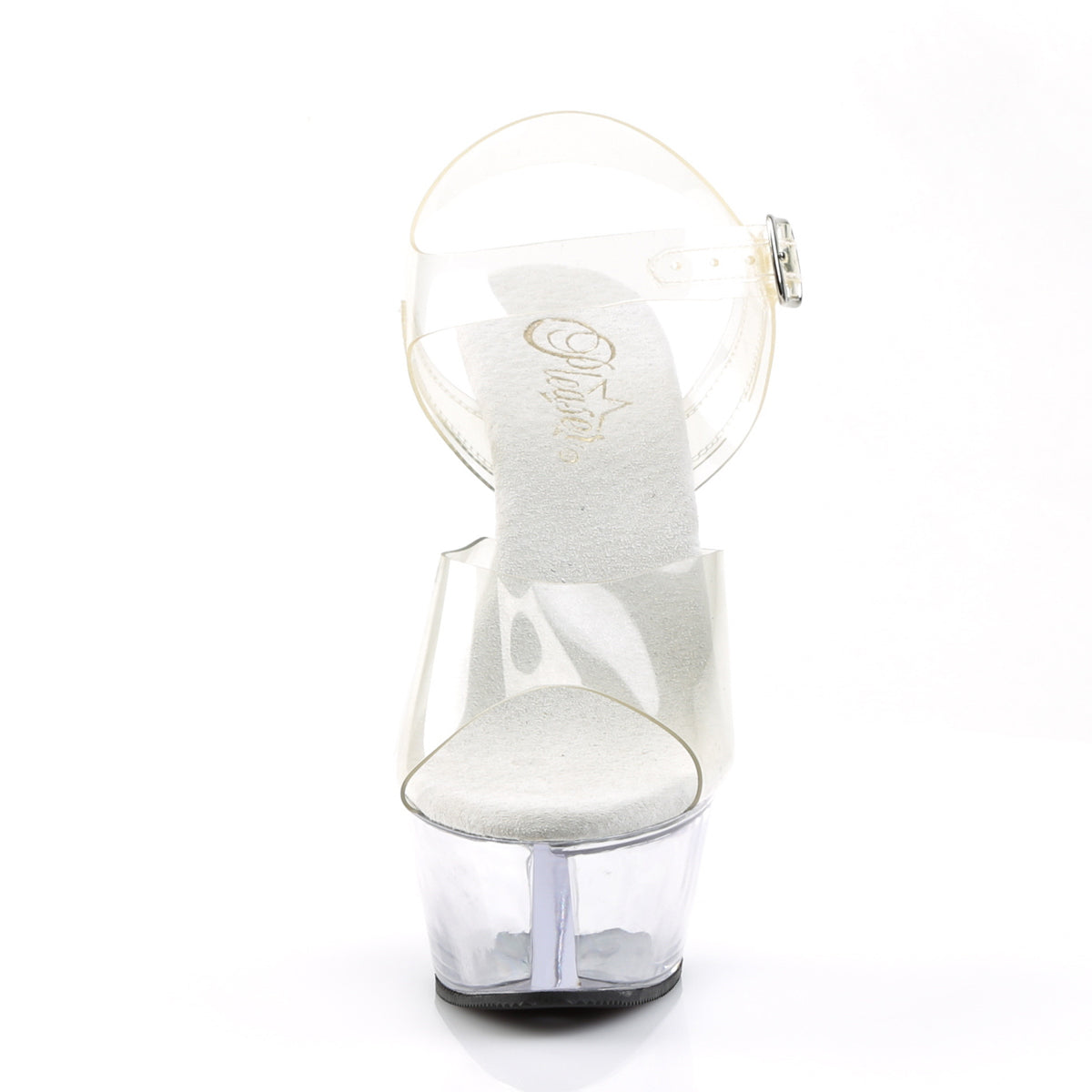 KISS-208 Pleaser Clear 6 Inch Pole Dancing Platform Shoes