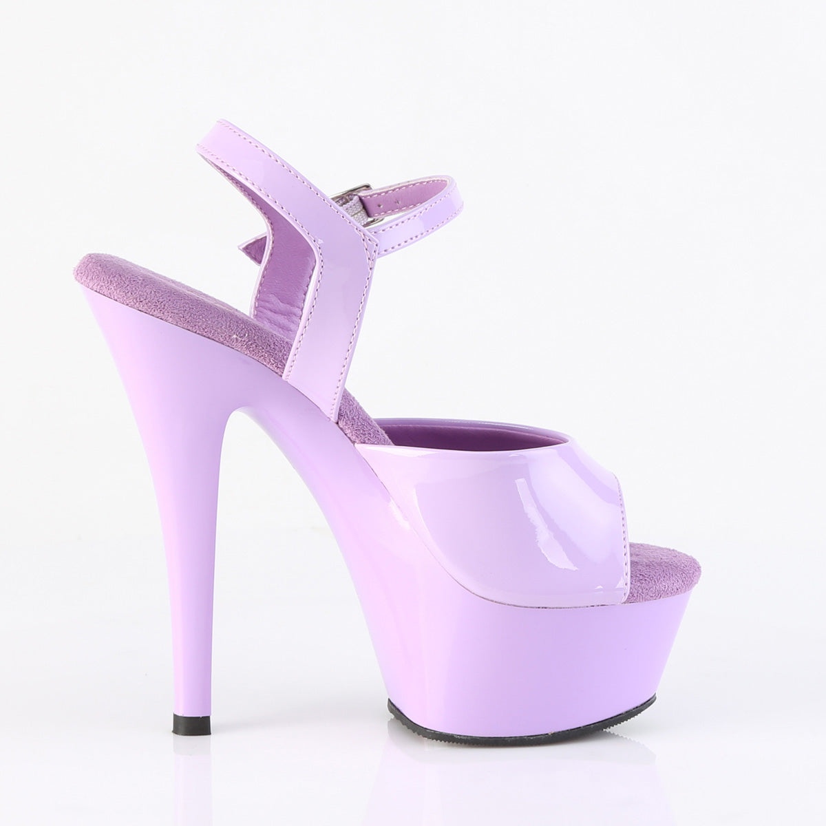Pleaser KISS-209 Lavender Platform Sandals - 6 Inch Heels