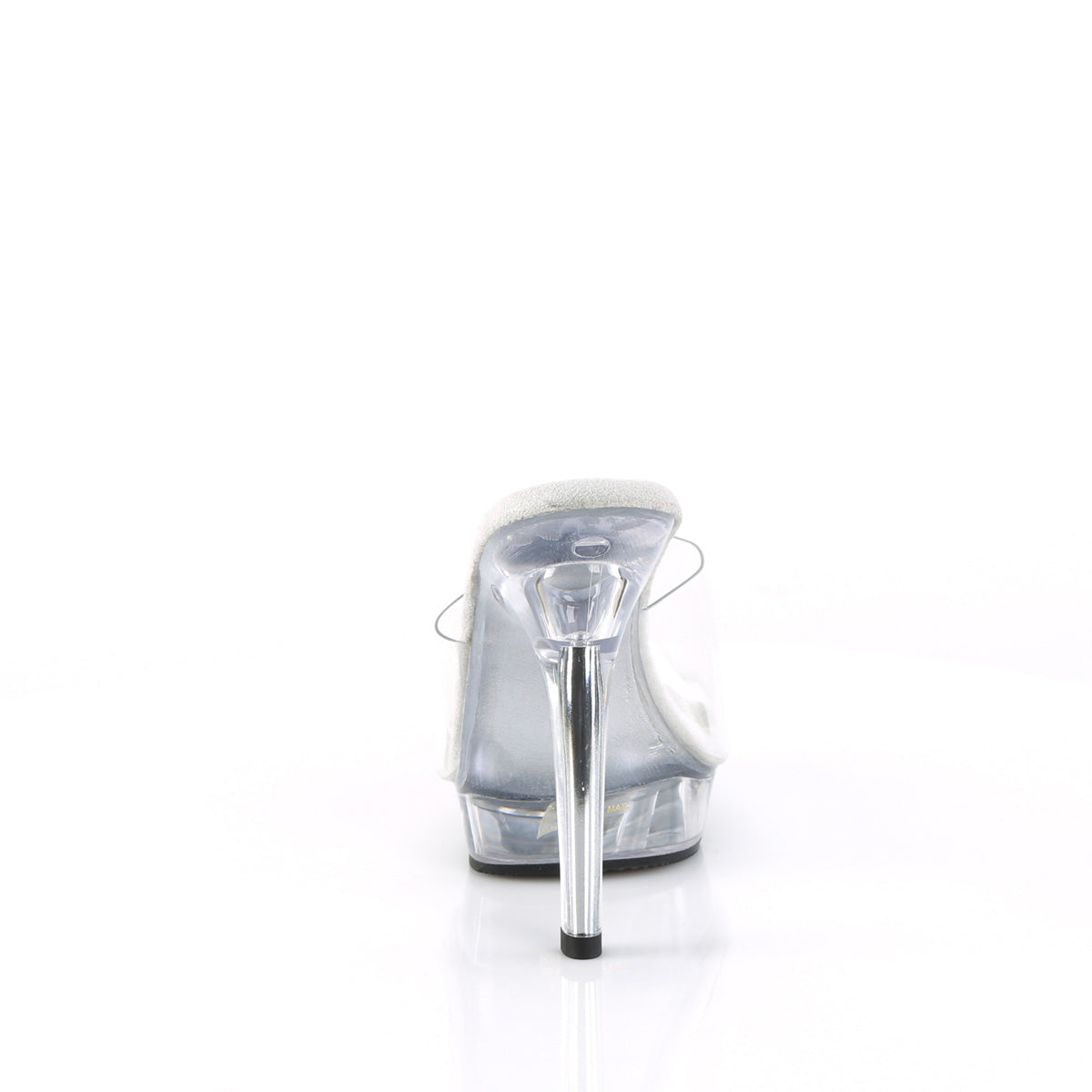 LIP-101 Fabulicious Clear 5 Inch Posing Shoes