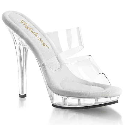 LIP-102 Fabulicious Clear 5 Inch Fitness Stage Shoes