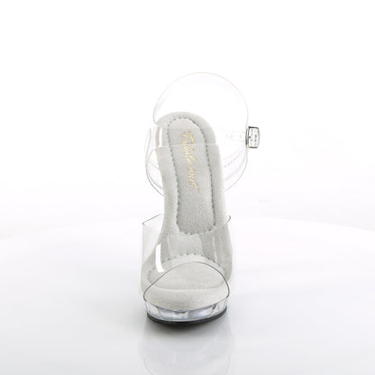 LIP-108 Fabulicious Clear 5 Inch Fitness Stage Shoes