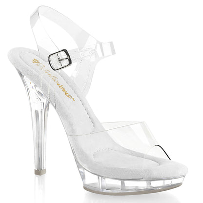 LIP-108 Fabulicious Clear Posing Comp Shoes