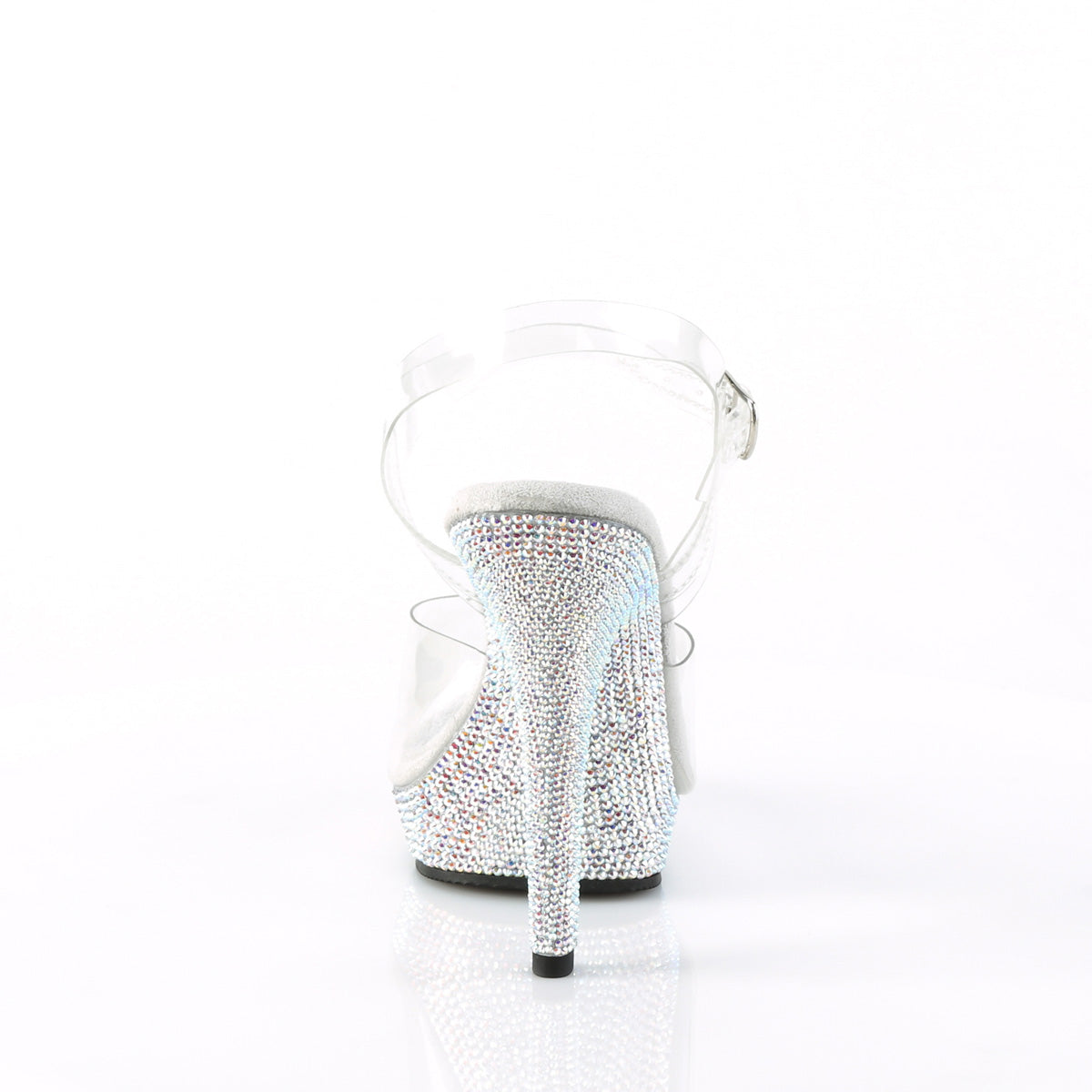 LIP-108DM Fabulicious Transparent Bling 5 Inch Fitness Stage Shoes
