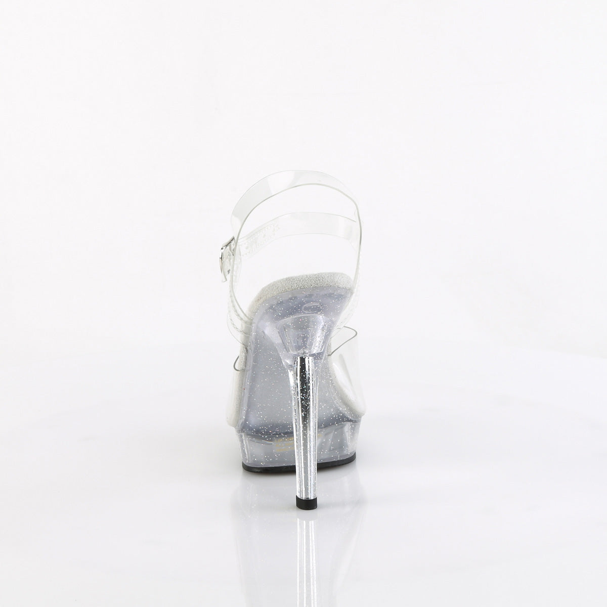 LIP-108MG Fabulicious Clear 5 Inch Fitness Stage Shoes