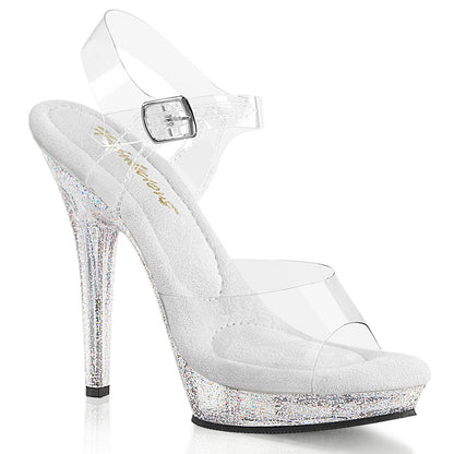 LIP-108MG Fabulicious Clear 5 Inch Fitness Stage Shoes