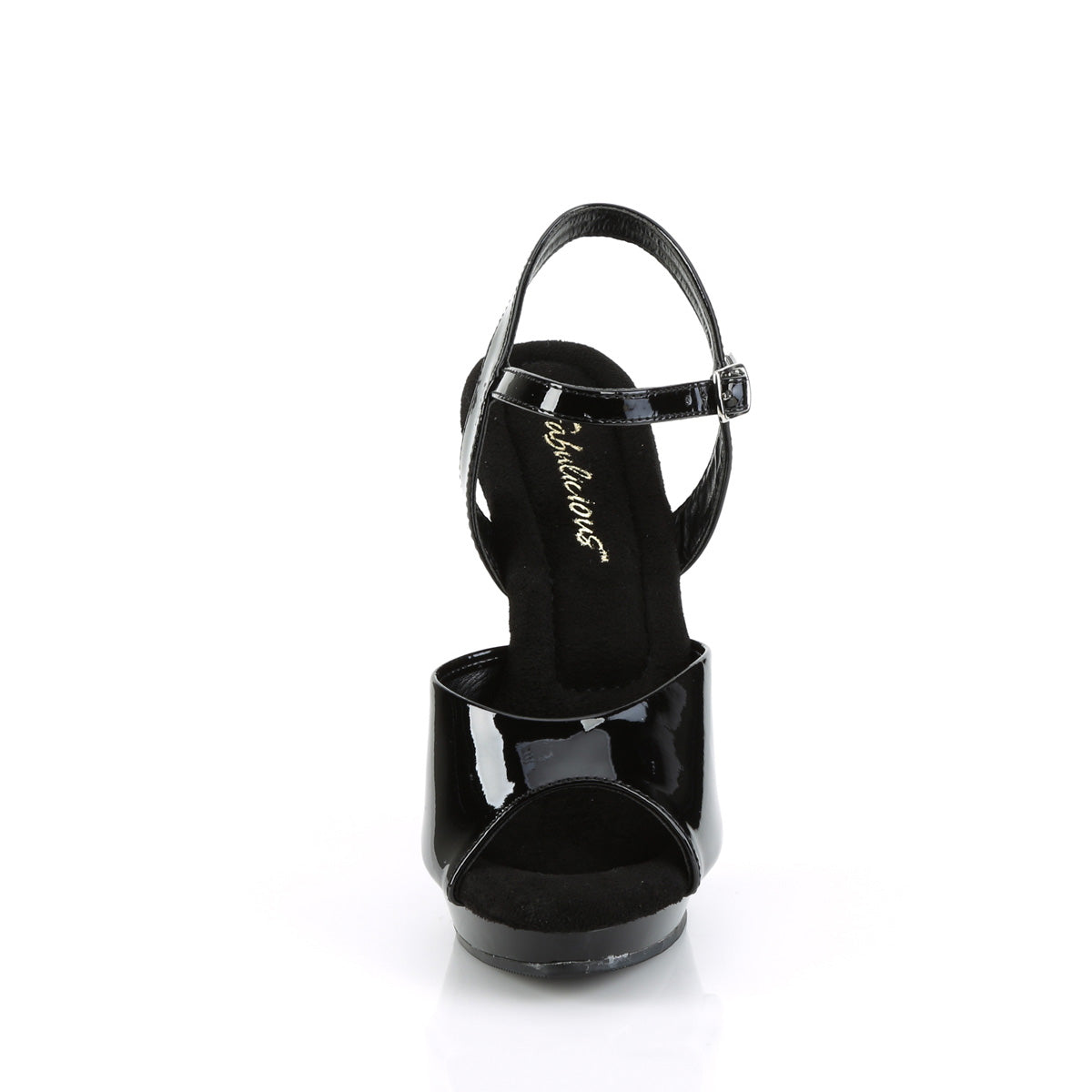 LIP-109 Fabulicious Black 5 Inch Glamour Shoes