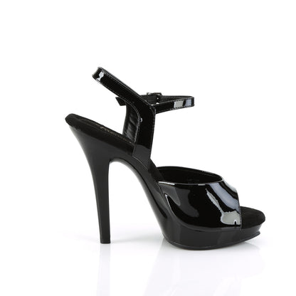 LIP-109 Fabulicious Black 5 Inch Glamour Shoes