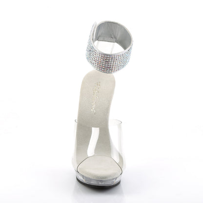 LIP-142 Fabulicious Clear 5 Inch Glamour Shoes