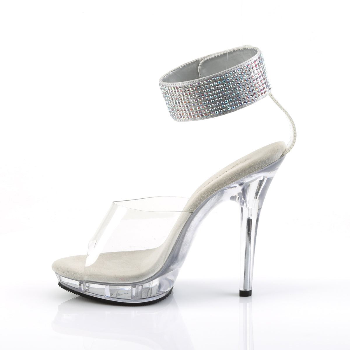 LIP-142 Fabulicious Clear 5 Inch Glamour Shoes