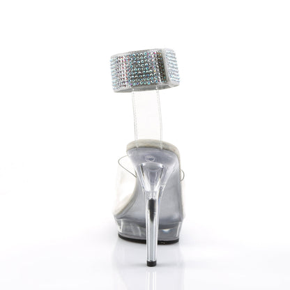 LIP-142 Fabulicious Clear 5 Inch Glamour Shoes